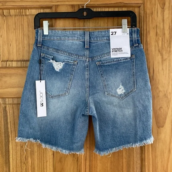 NWT joes jeans denim shorts size 27